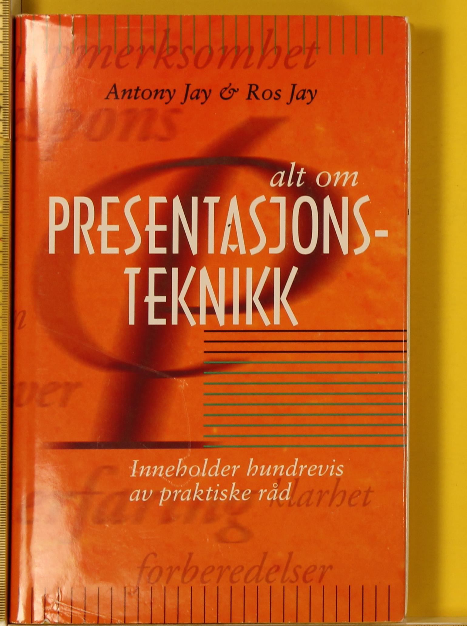 Alt om presentasjonsteknikk