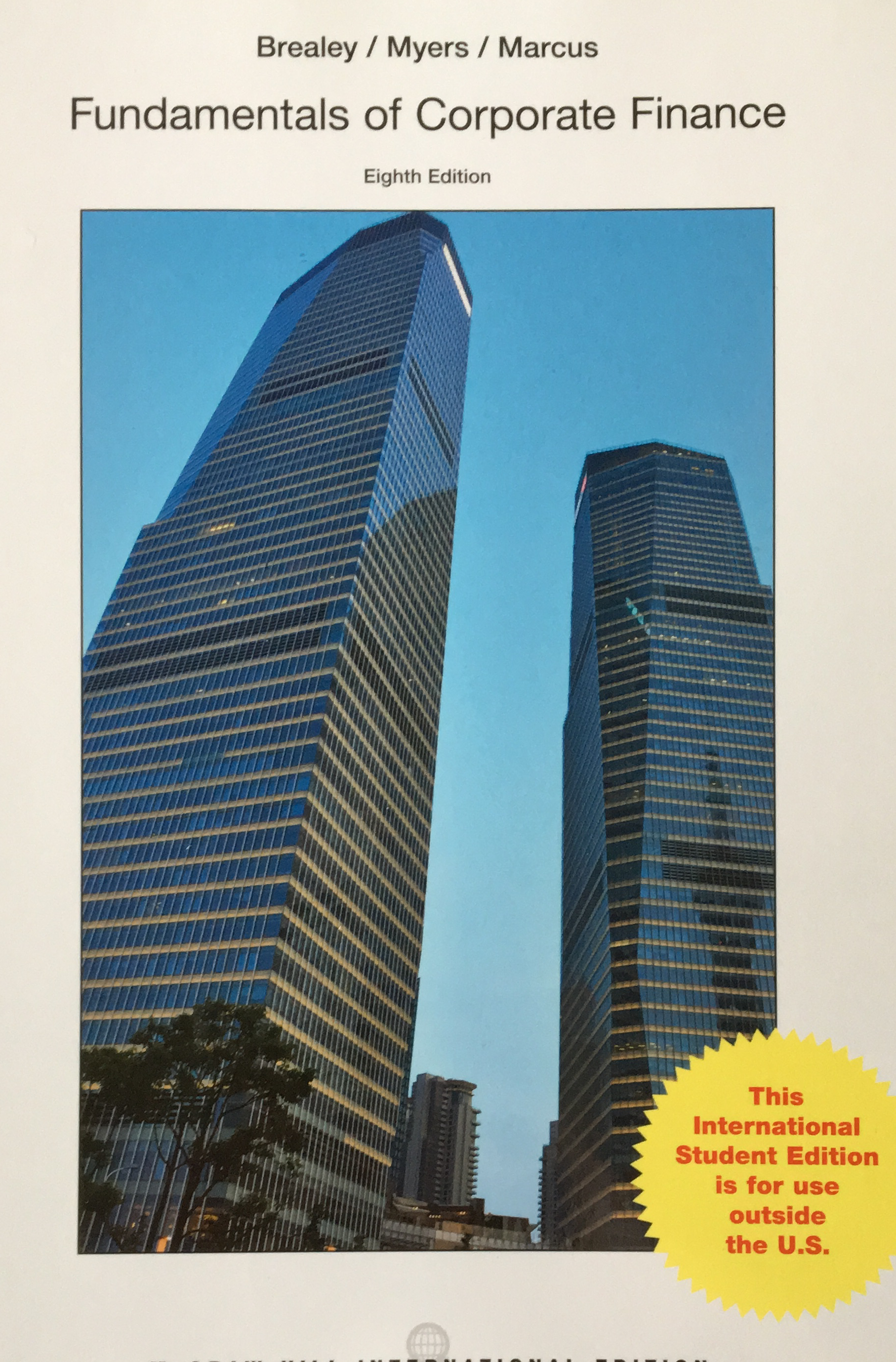 Fundamentals of corporate finance