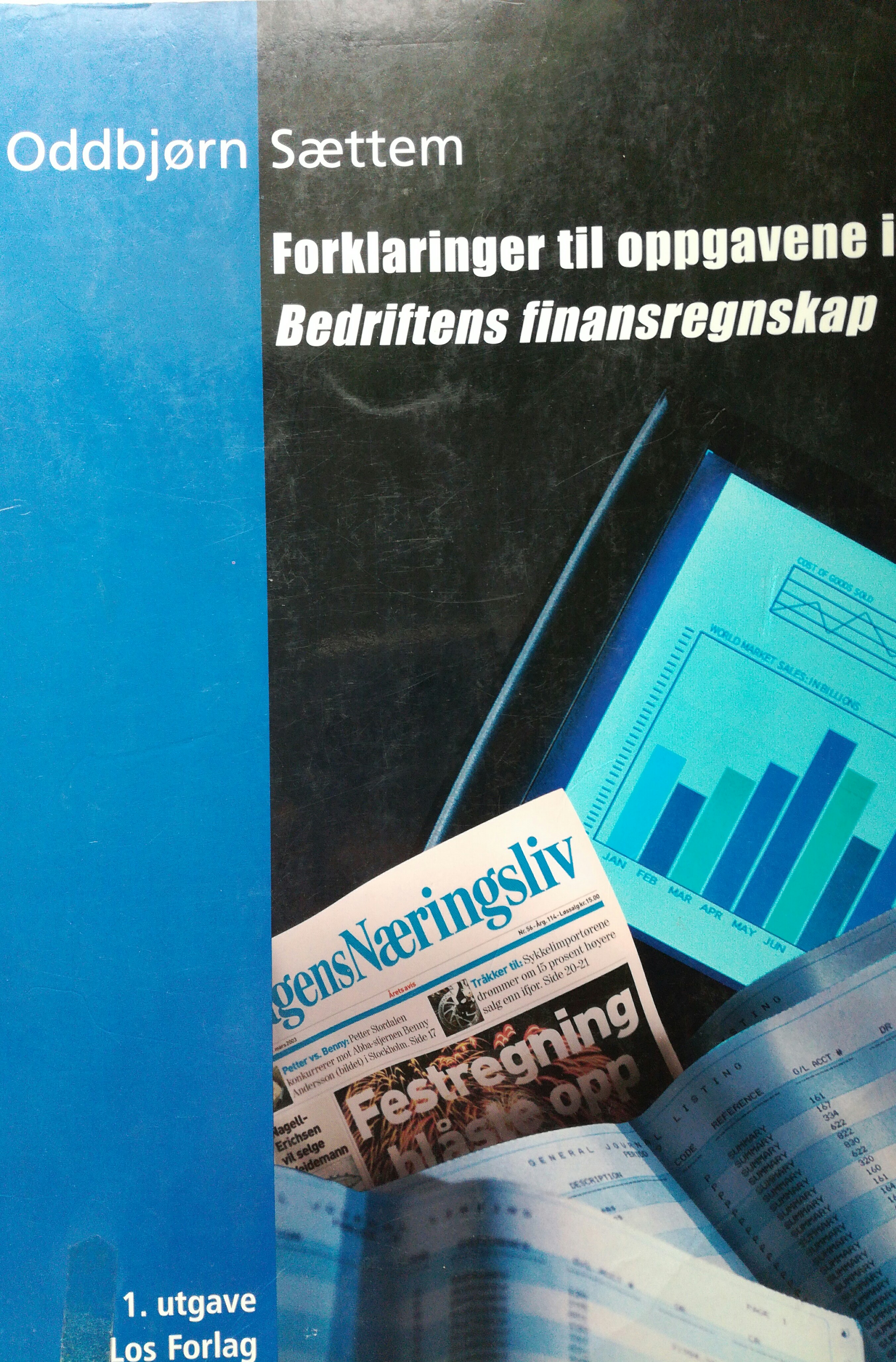 Forklaringer til oppgavene i Bedriftens finansregnskap
