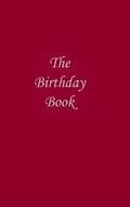 The Birthday Book (Dark Red Cover)