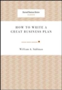 How to Write a Great Business Plan