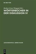 Wörterbücher in Der Diskussion IV