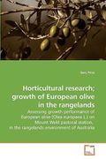 Horticultural Research; Growth of European Olive in the Rangelands