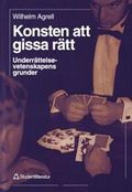 Konsten att gissa rätt - Underrättelsevetenskapens grunder