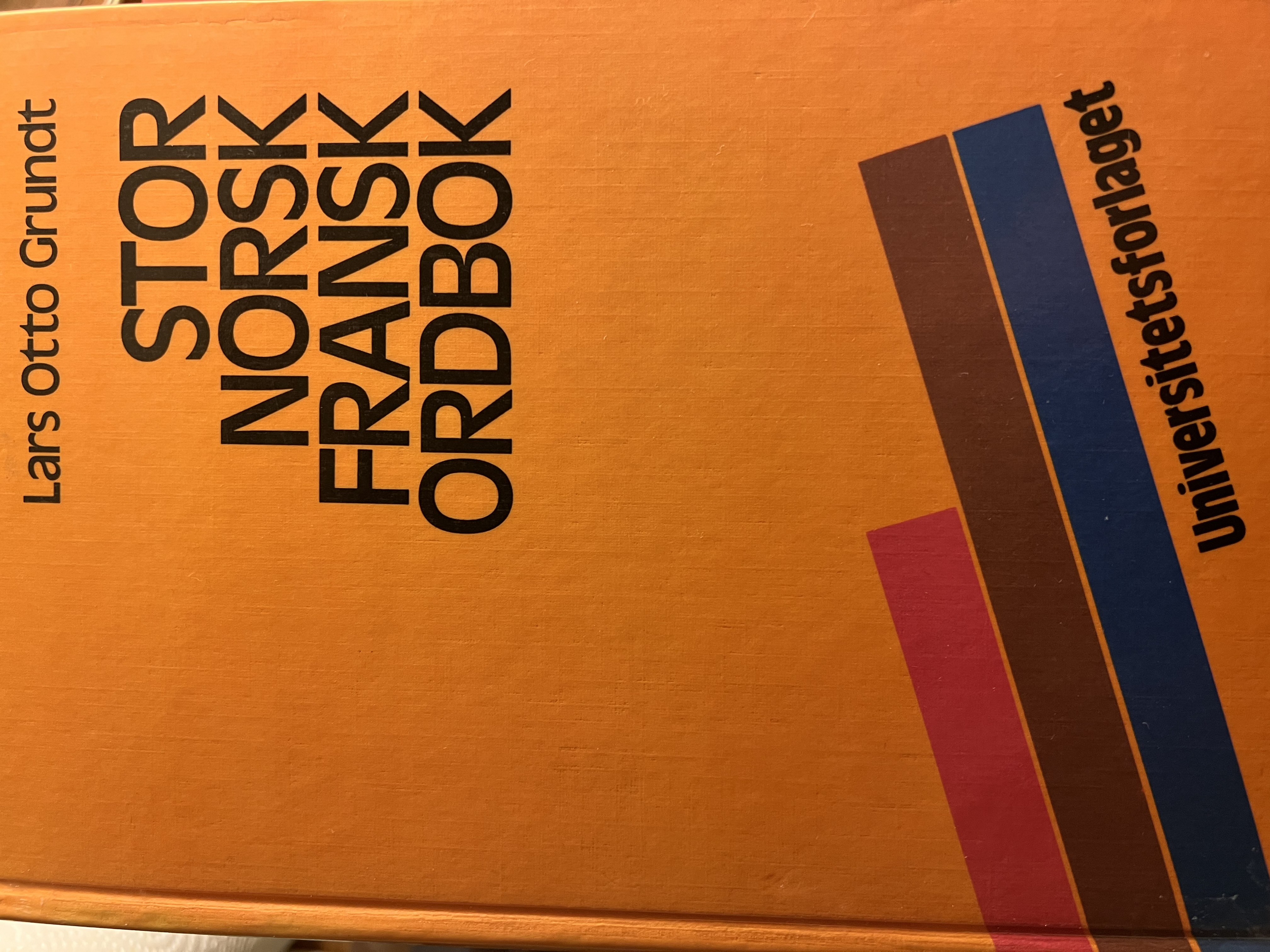 Stor norsk-fransk ordbok = Grand dictionnaire norvegien-francais