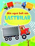 Min egen bok om lastbilar - pysselbok med klistermärken