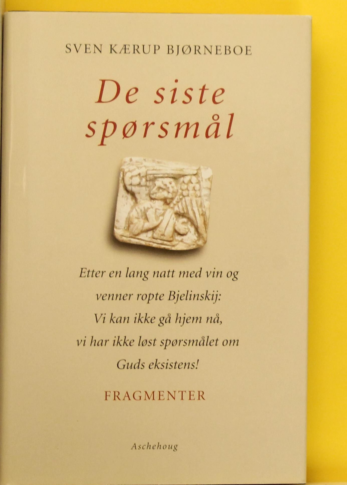 De siste spørsmål