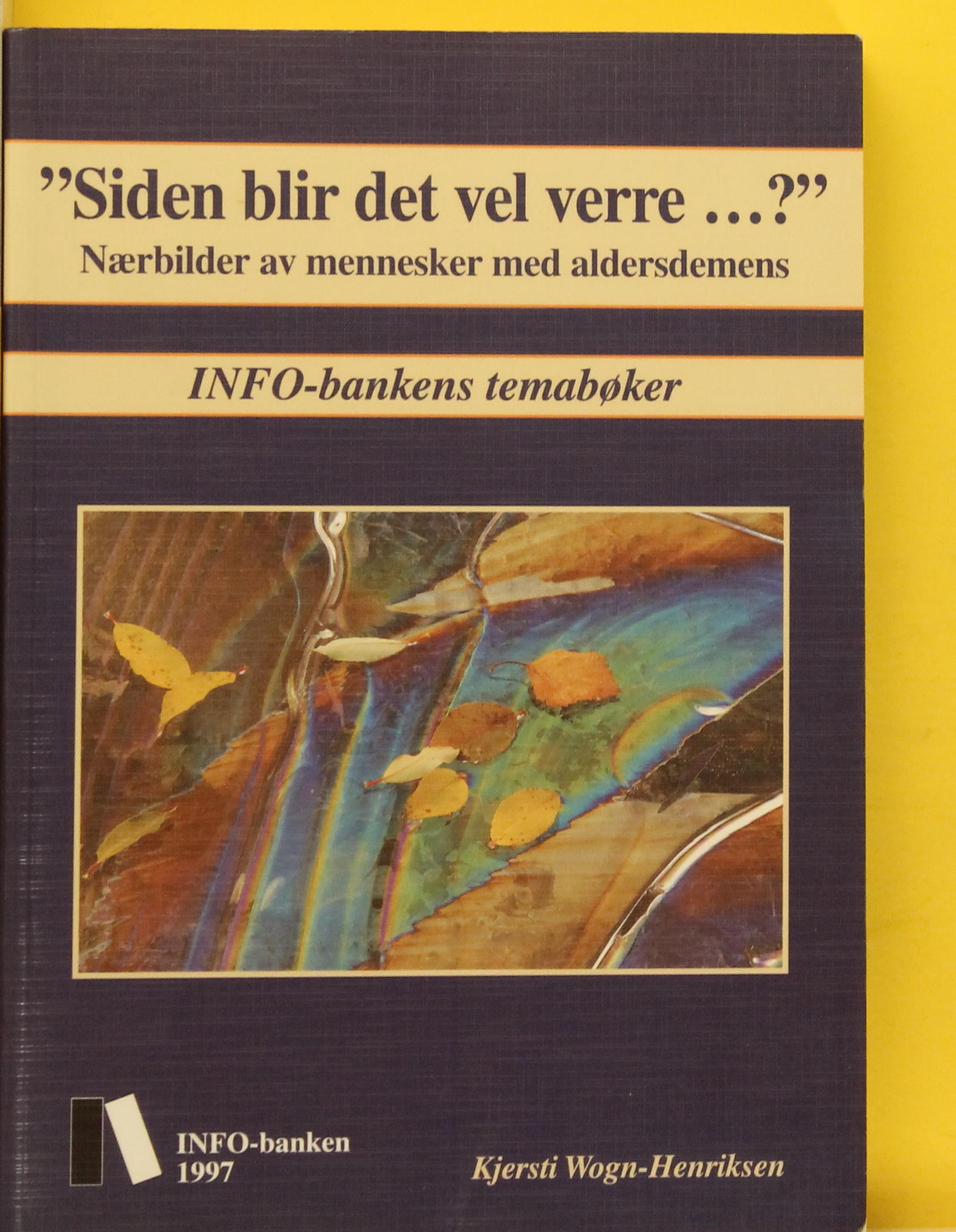 Siden blir det vel verre?