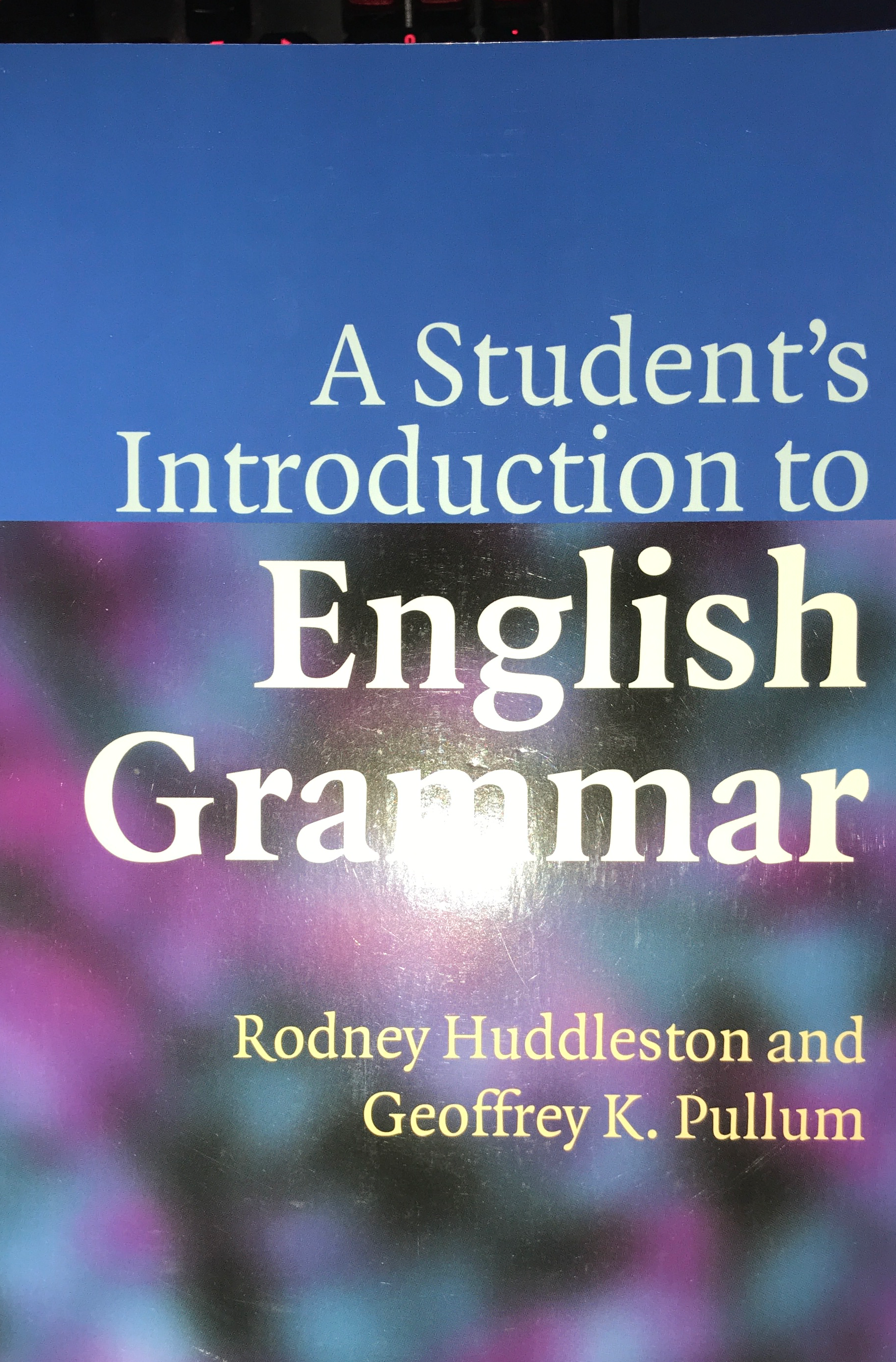 A Student's Introduction to English Grammer