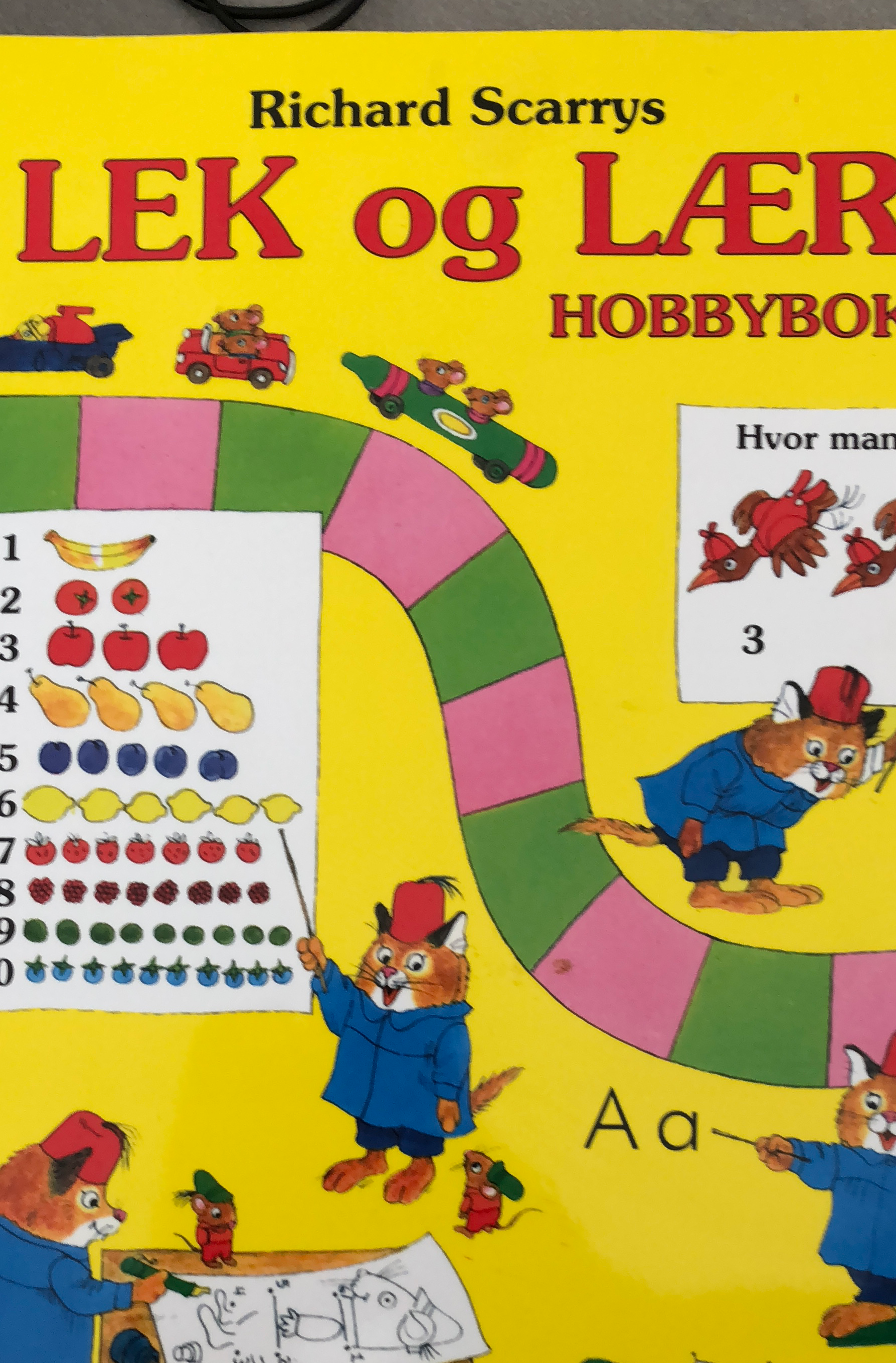 Lek og lær hobbybok