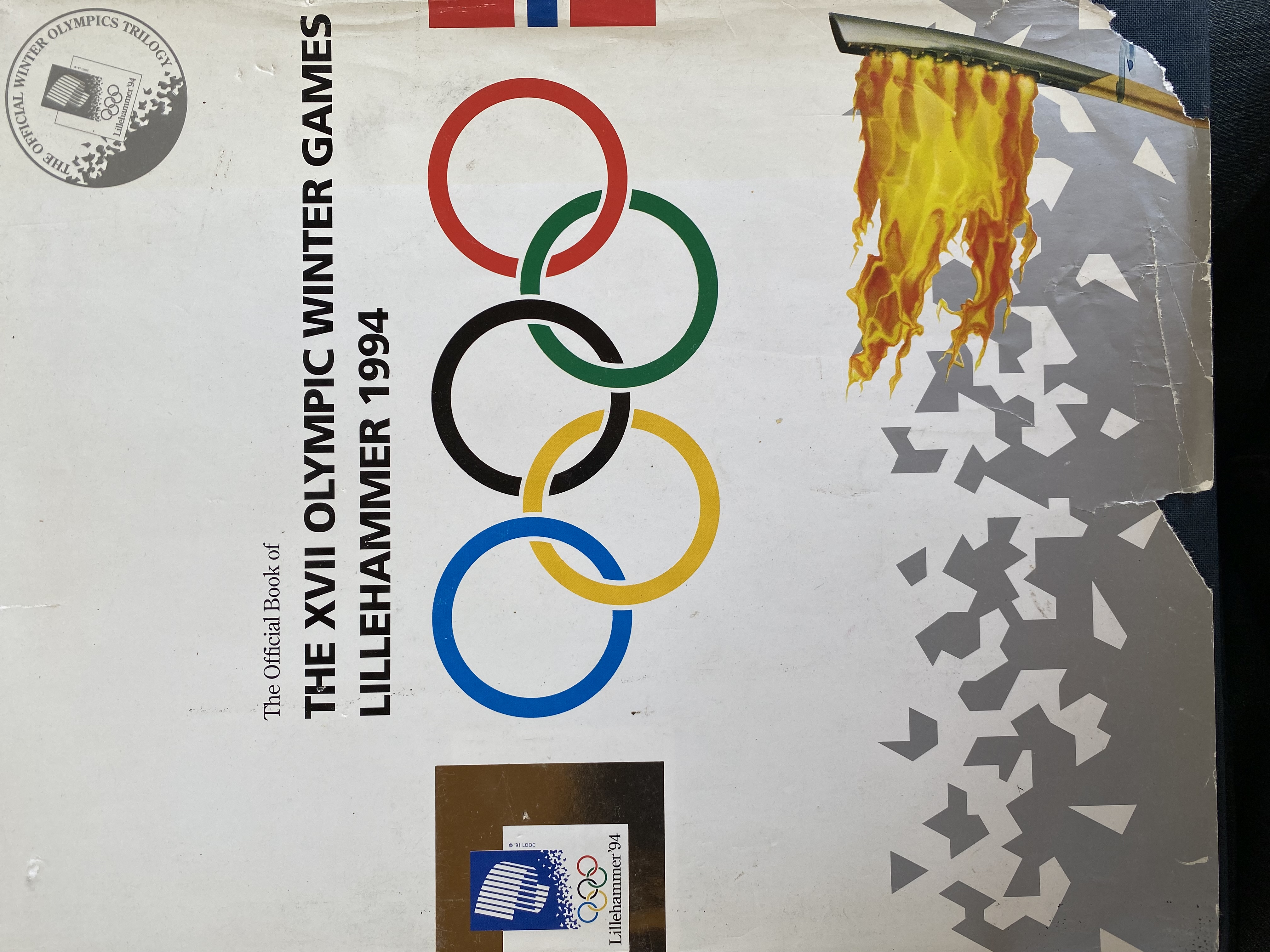 The official book of the 17th olympic winter games Lillehammer 1994