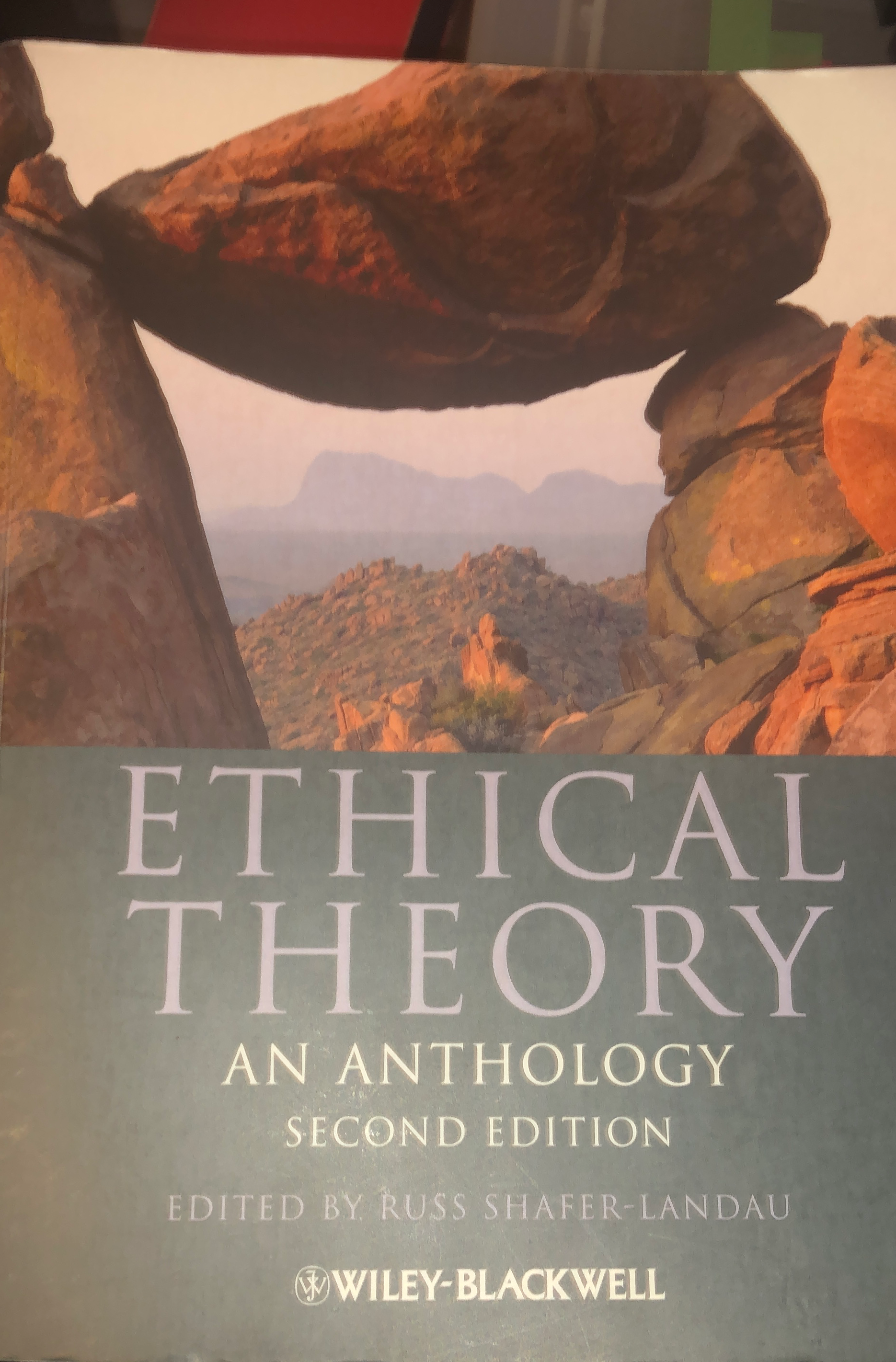Ethical theory an anthology 
