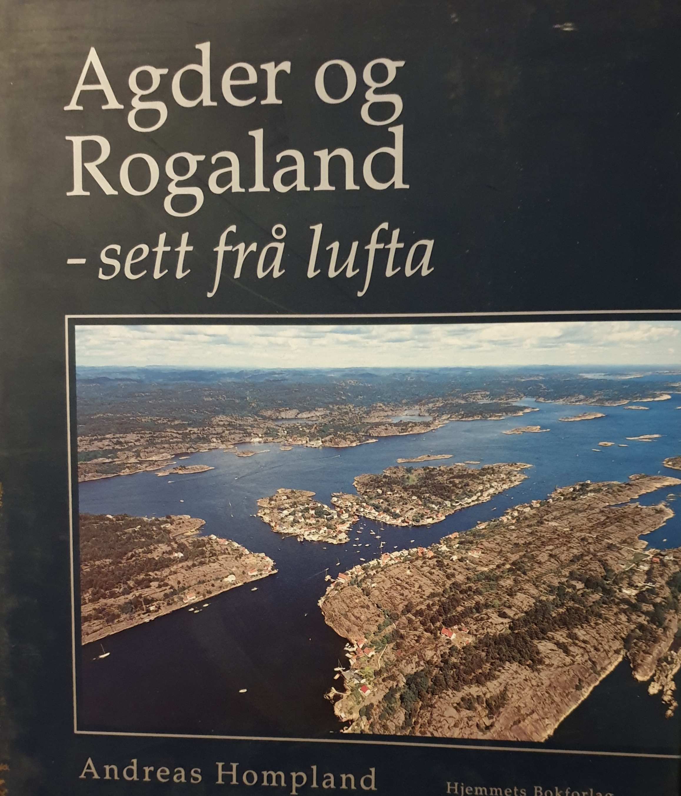 Agder og Rogaland sett frå lufta