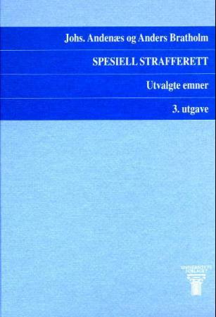 Spesiell strafferett
