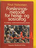 Forskningsmetode for helse- og sosialfag