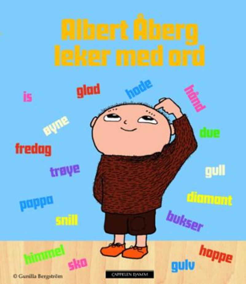 Albert Åberg leker med ord