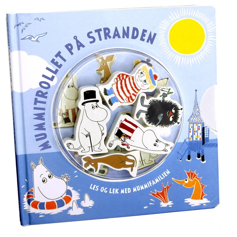 Mummitrollet på stranden
