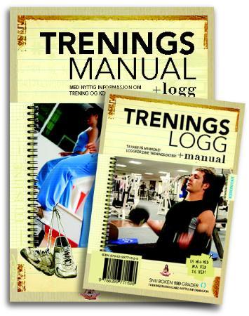Treningsmanual + logg ; Treningslogg + manual