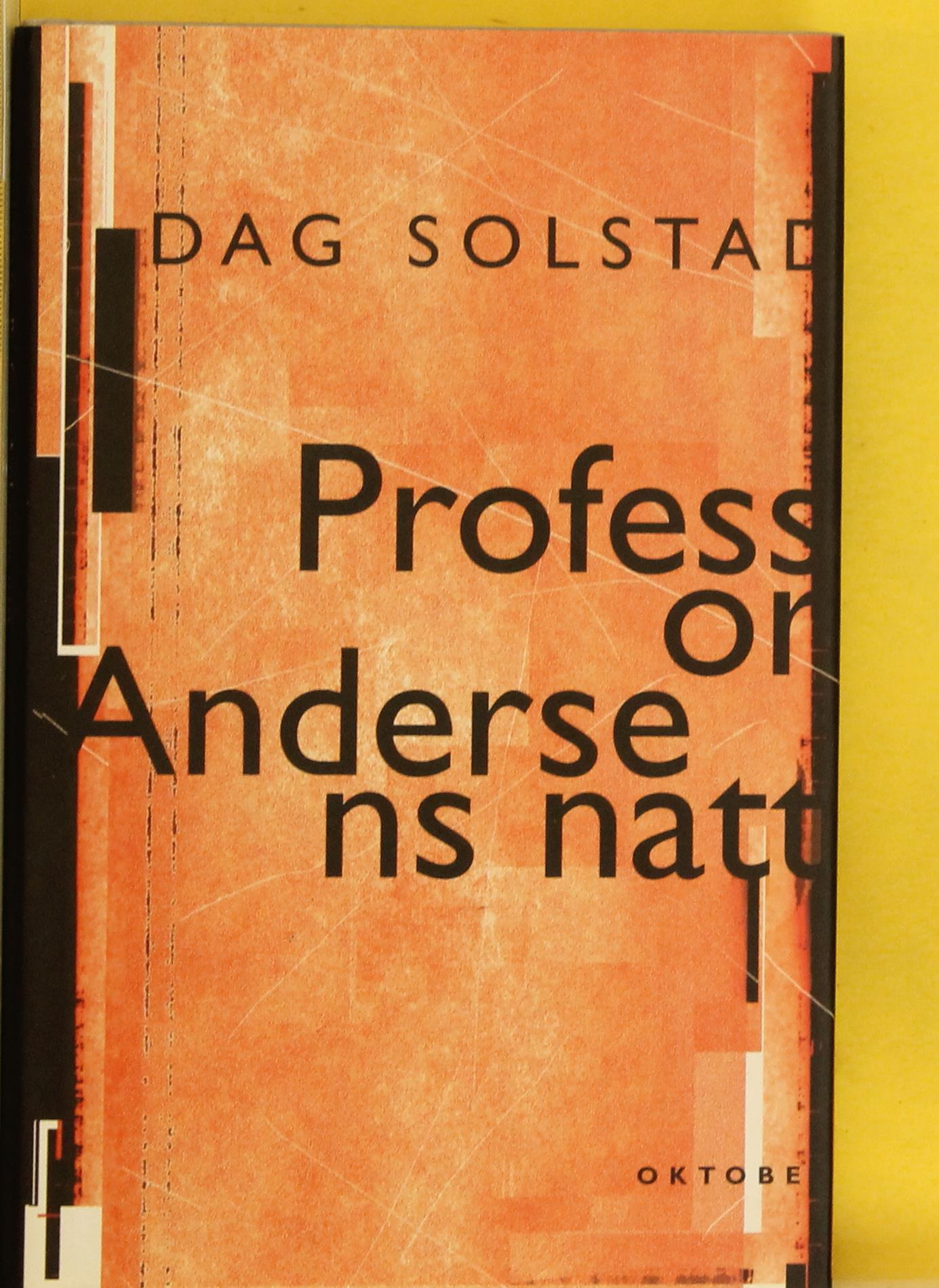Professor Andersens natt : roman