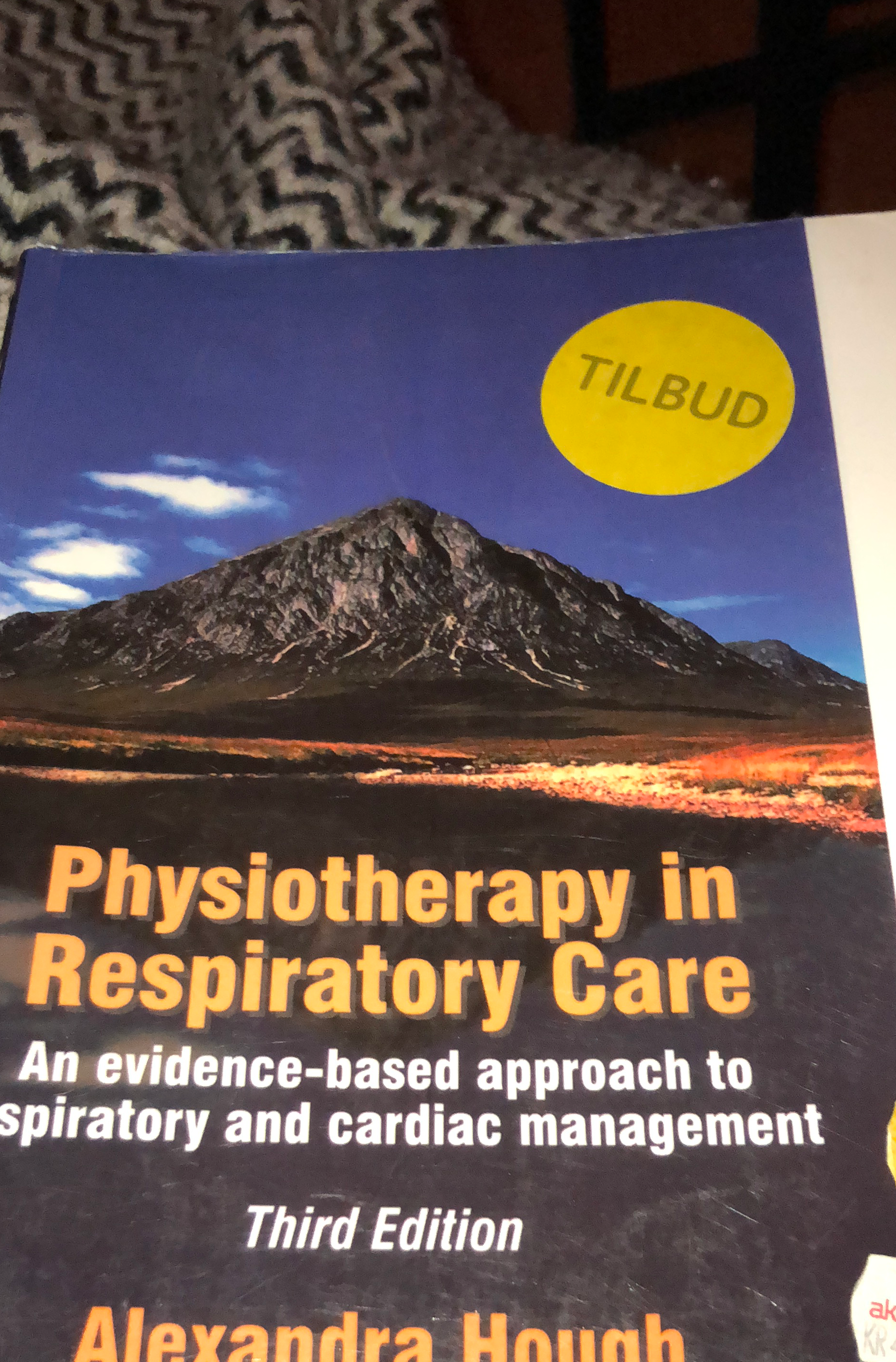 Physiotherapy in respiratory care