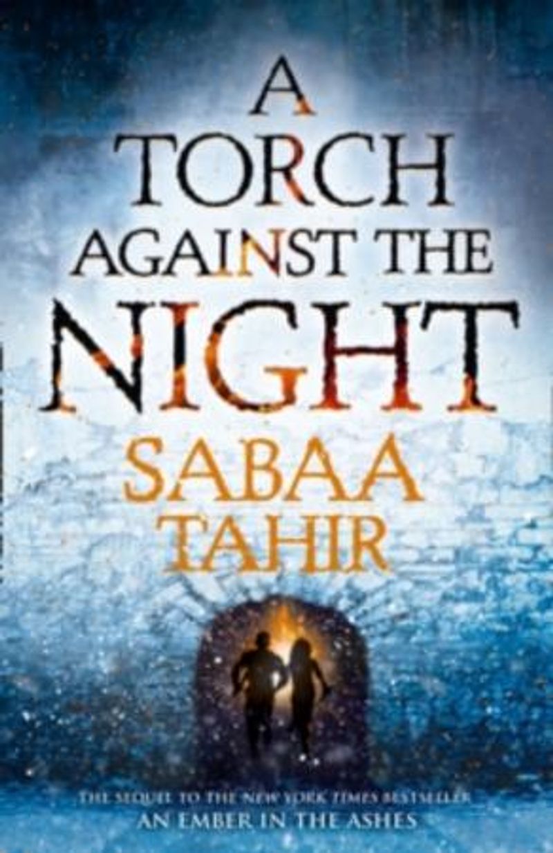 A torch against the night