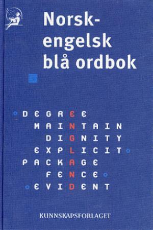 Norsk-engelsk blå ordbok