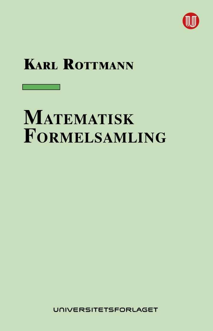 Matematisk formelsamling