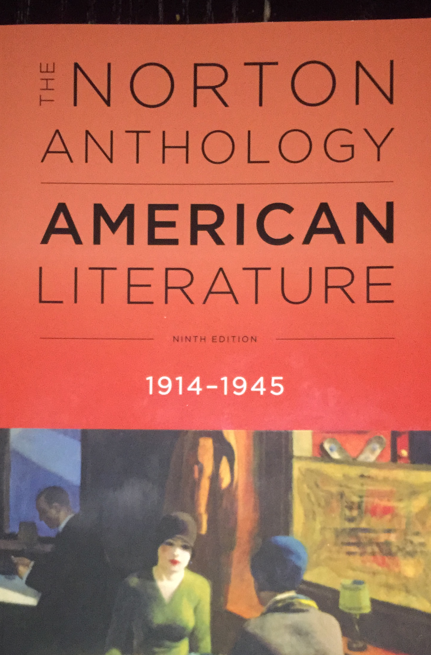 The norton anthology American literature 1914…