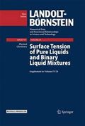 Surface Tension of Pure Liquids and Binary Liquid Mixtures