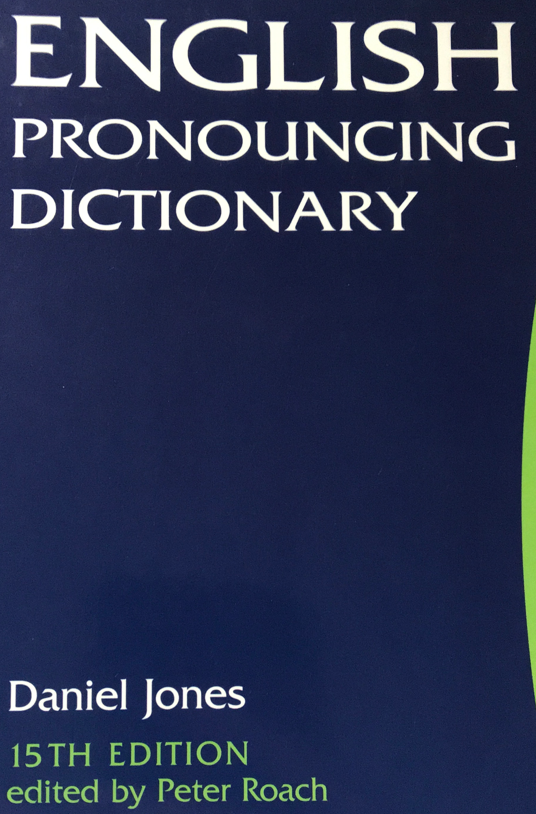 English pronouncing dictionsry