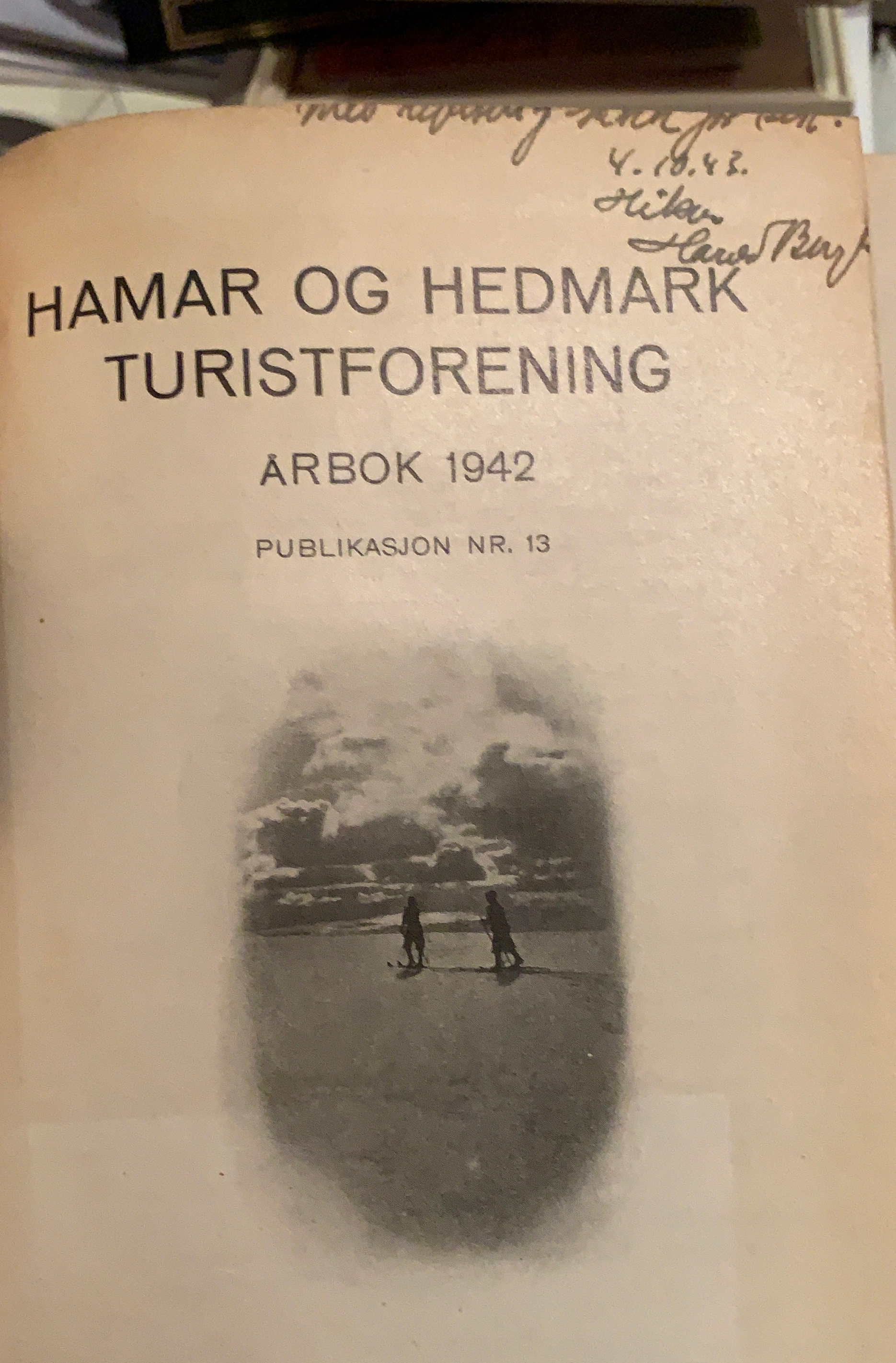 Hamar og Hedmark Turistforening, Årbok 1942 -…