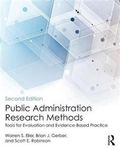 Public Administration Research Methods