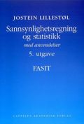 Sannsynlighetsregning og statistikk med anvendelser