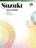 SUZUKI CELLO SCHOOL VOL 1 BOOK AND CD