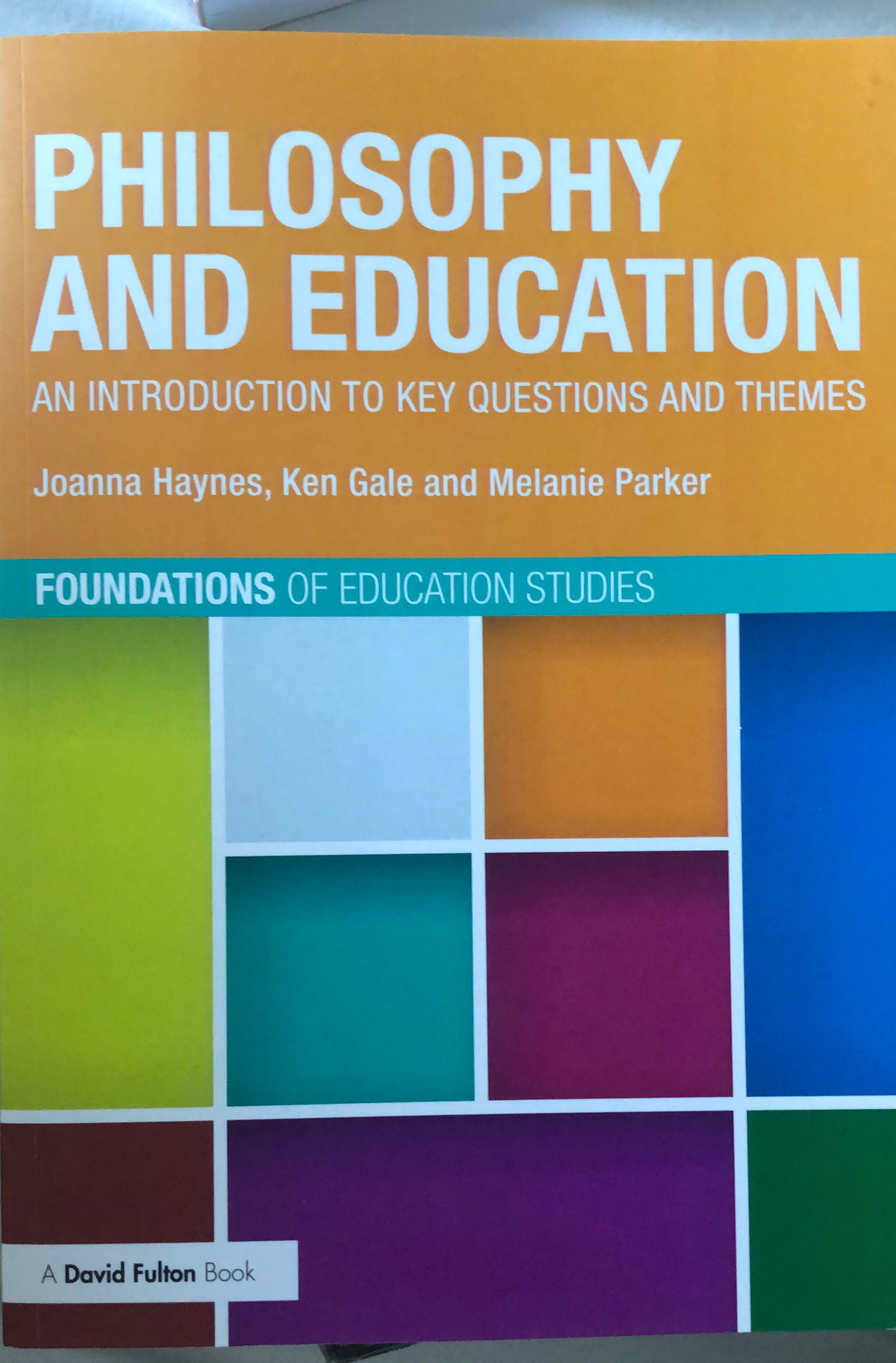 Philosophy and education - an introduction to…