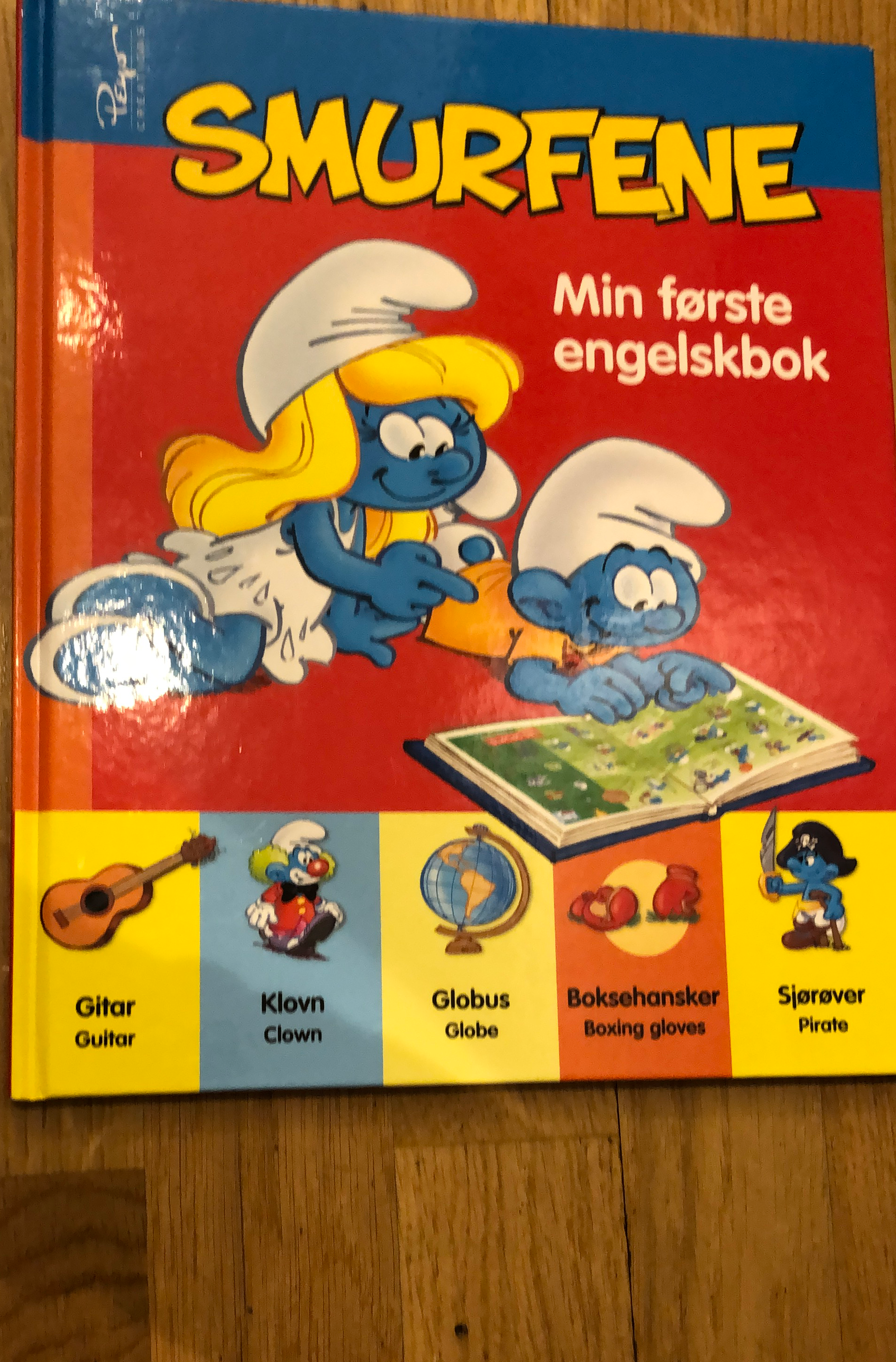 Smurfene. Min første engelskbok