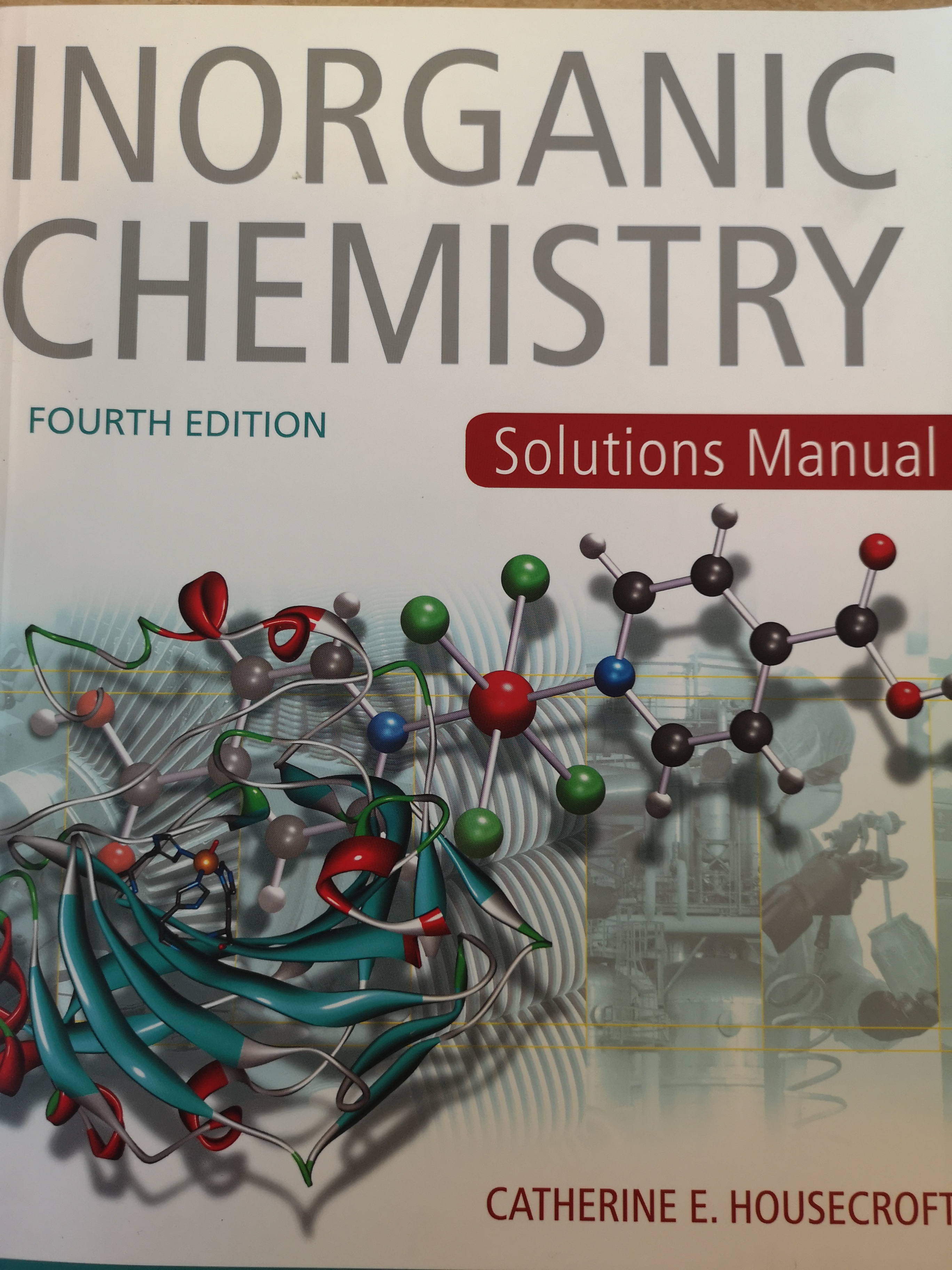 Inorganic chemistry solutions manual