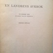 En landsens avkrok