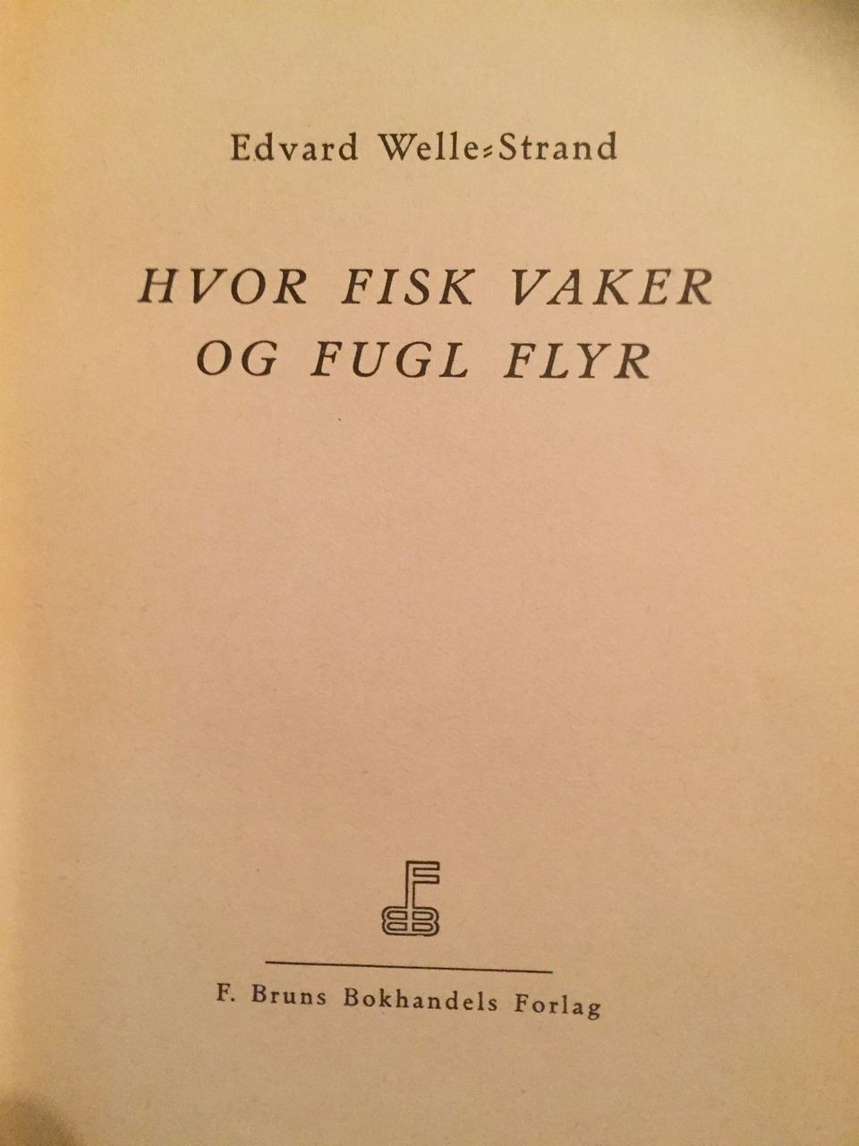 Hvor fisk vaker og fugl flyr