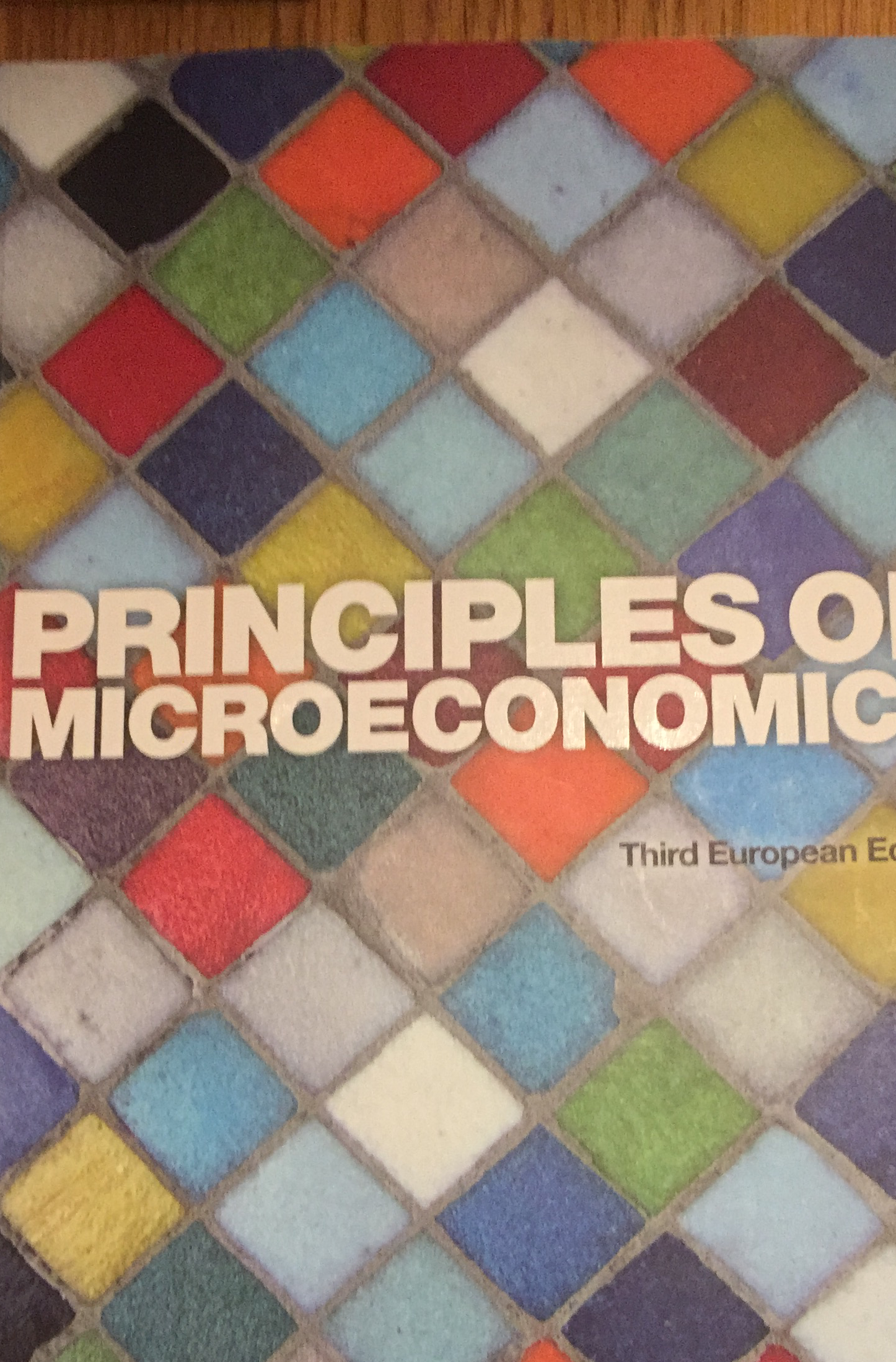 Principles of microeconomics