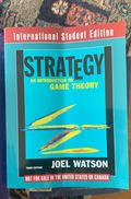 Strategy - An introduction to game theort