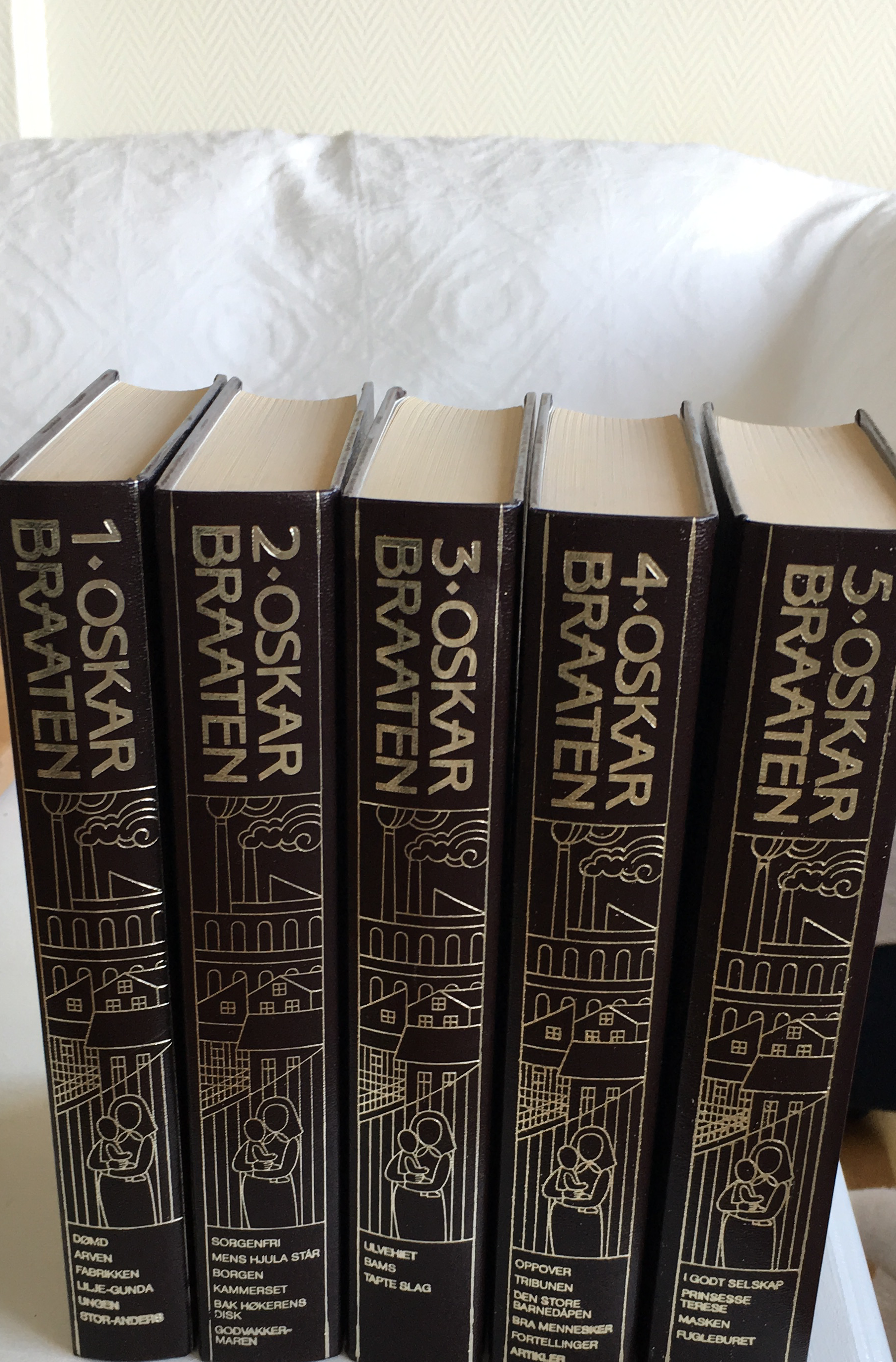 Oskar Braaten samlede verker bind 1-5