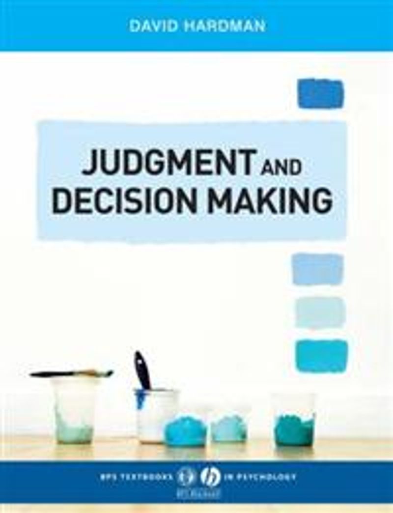 Judgment and decision making 