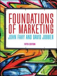 Foundations of marketing, Fifth edition
