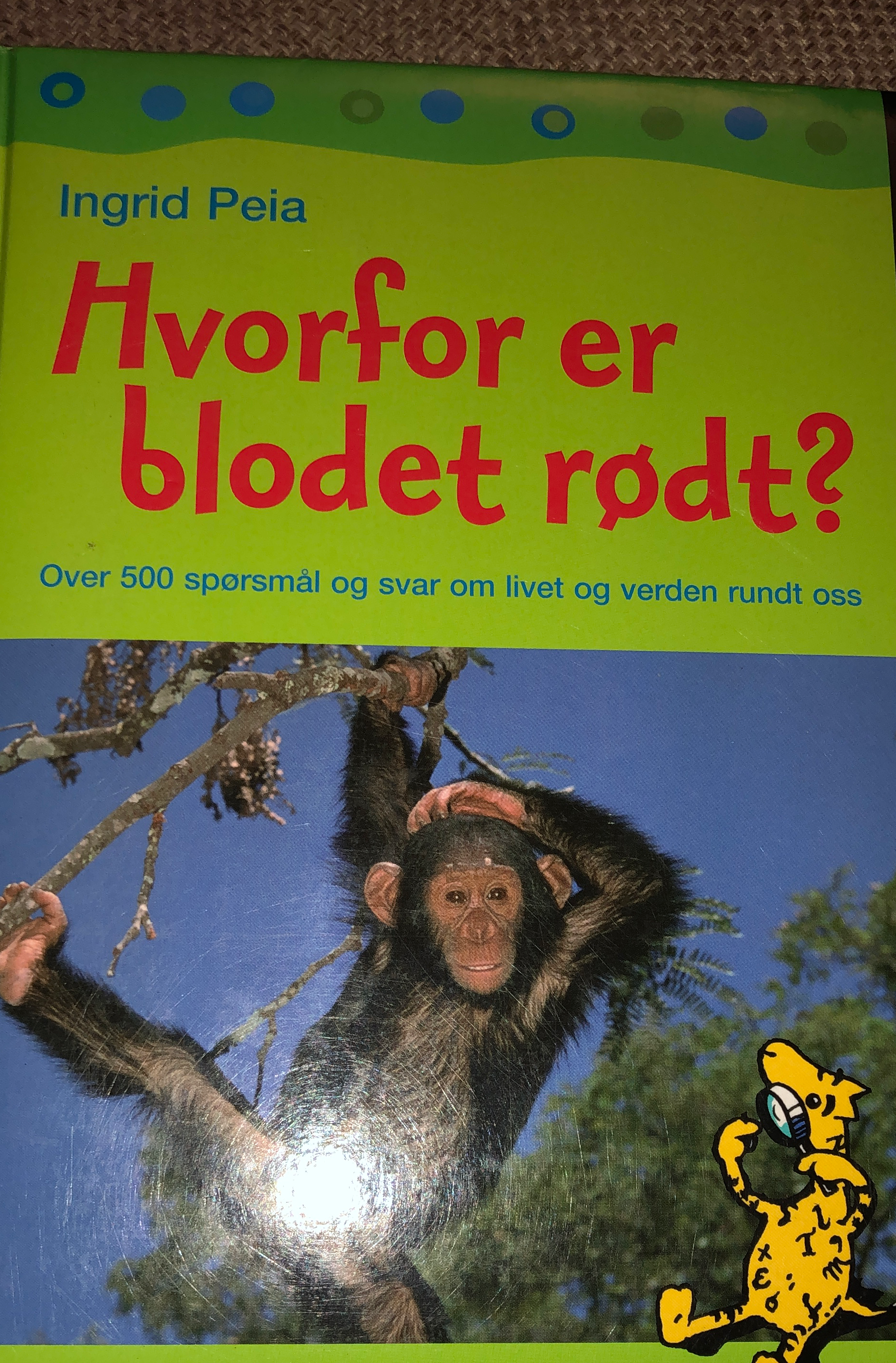 Hvorfor er blodet rødt 