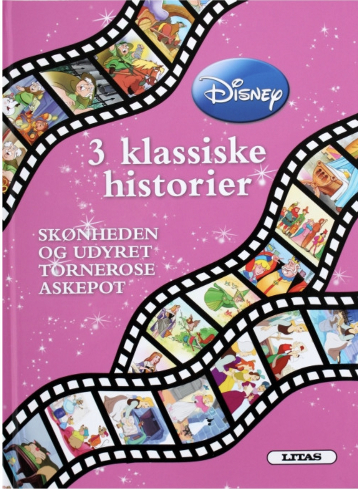 Disney  3 klassiske historier - Skjønnhet og udyret, Tornerose, Askepott