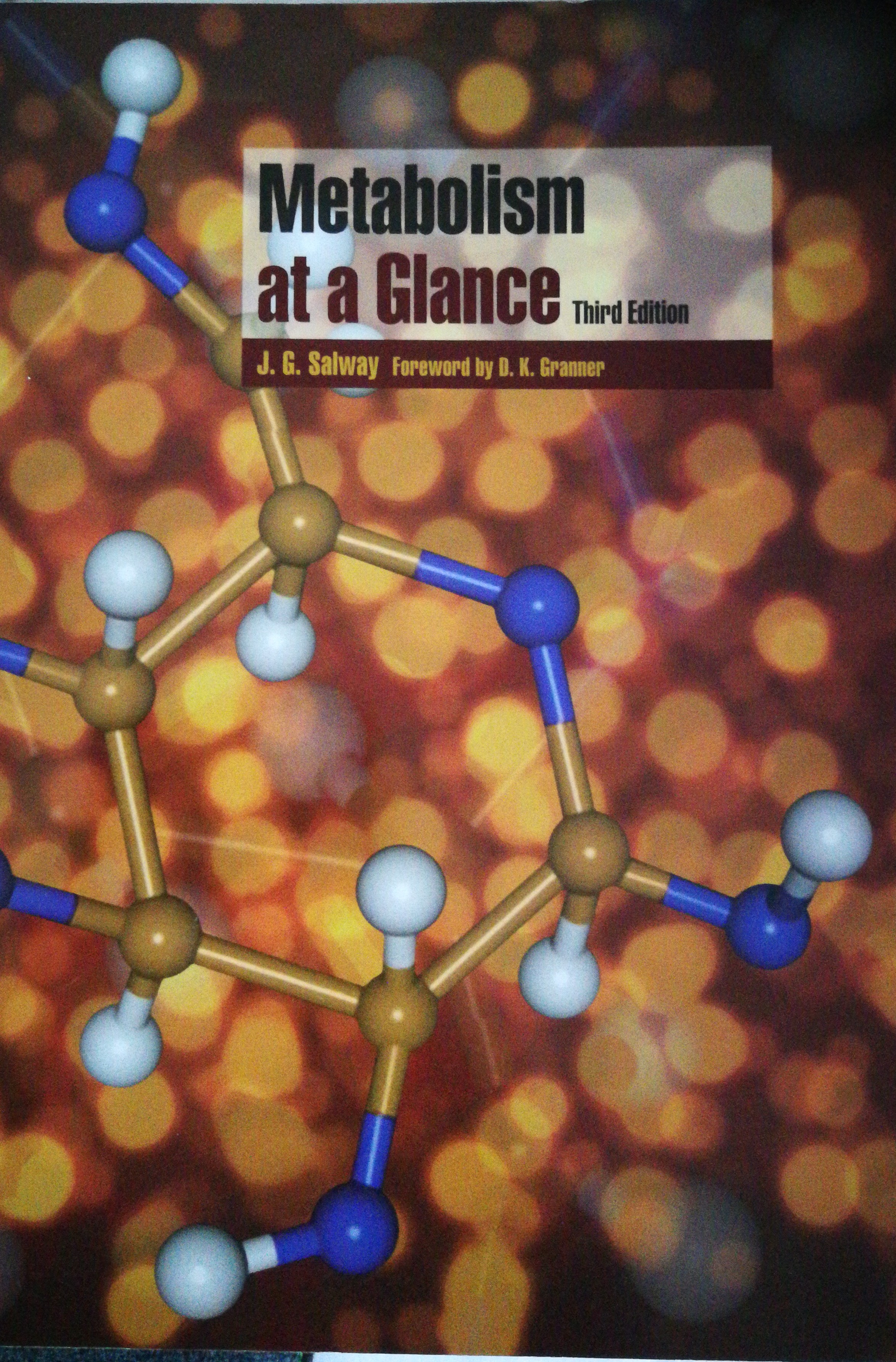 Metabolism at a glance (third edition) 