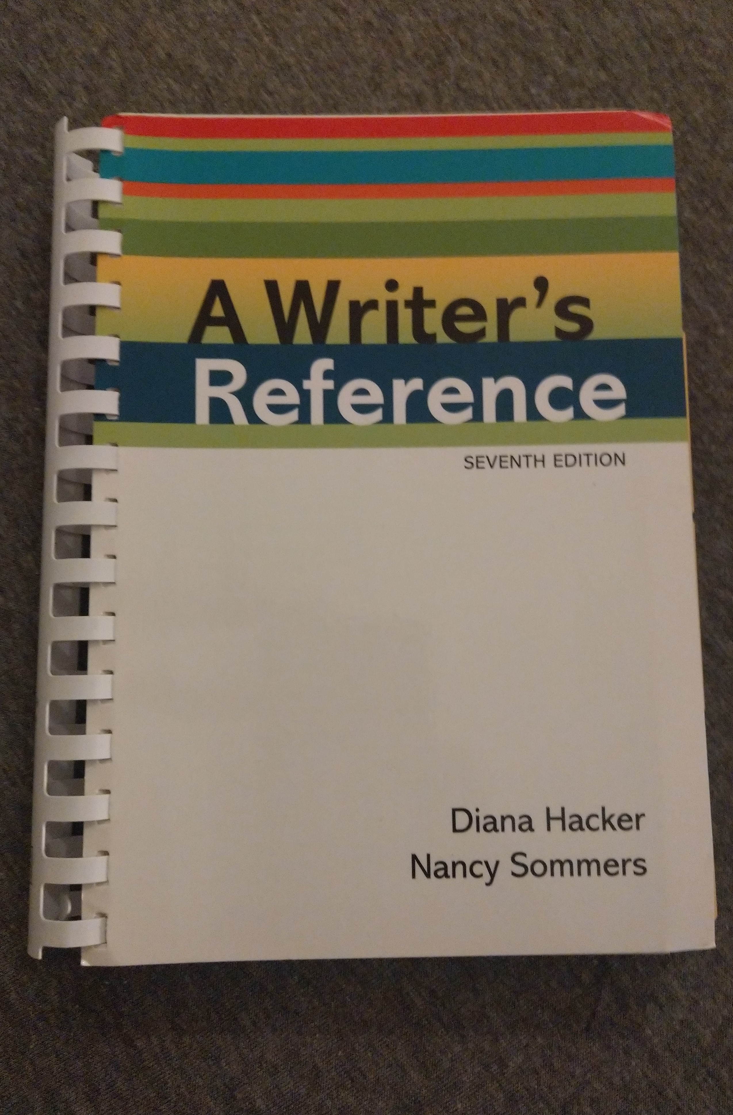 A writer's reference