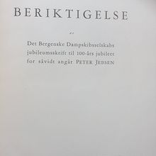 Beriktigelse av Det Bergenske Dampskibsselskabs