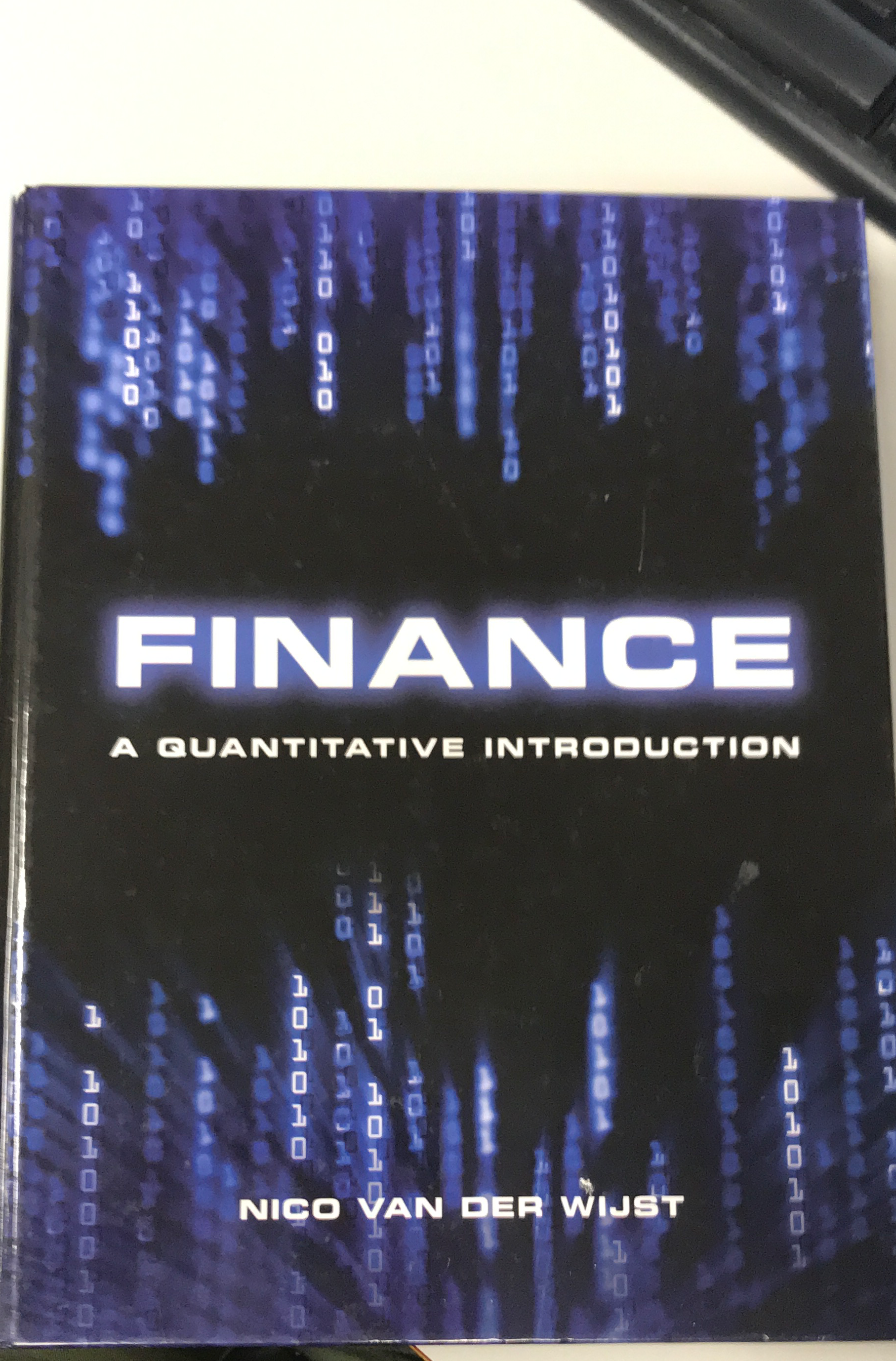 Finance: A quantitative introduction
